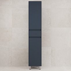 Style Line Шкаф пенал Лима 36 графит – фотография-2